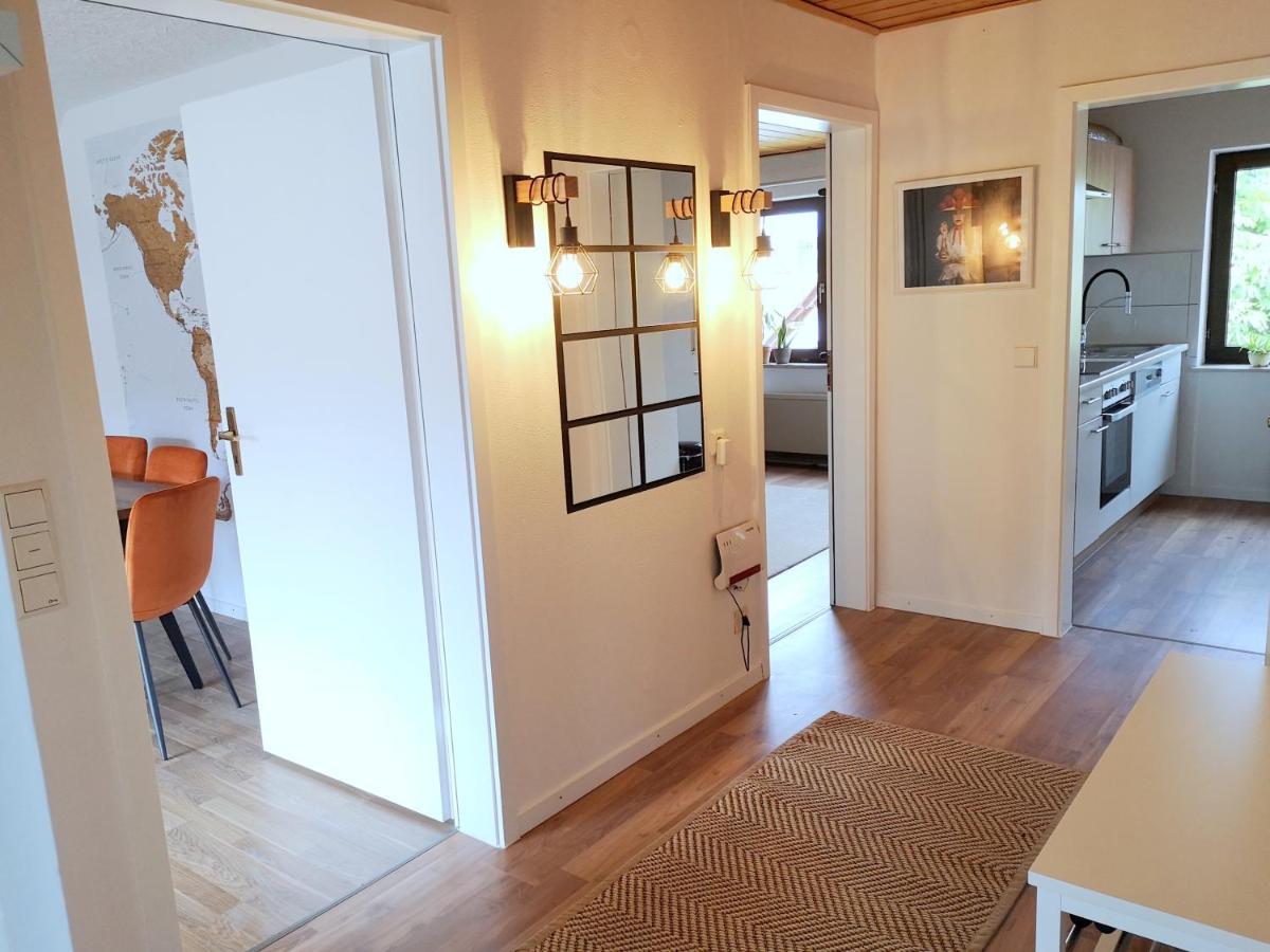 Family-Apartment Mit Balkon, Kueche, Parkplatz & Waschmaschine Оффенбург Экстерьер фото