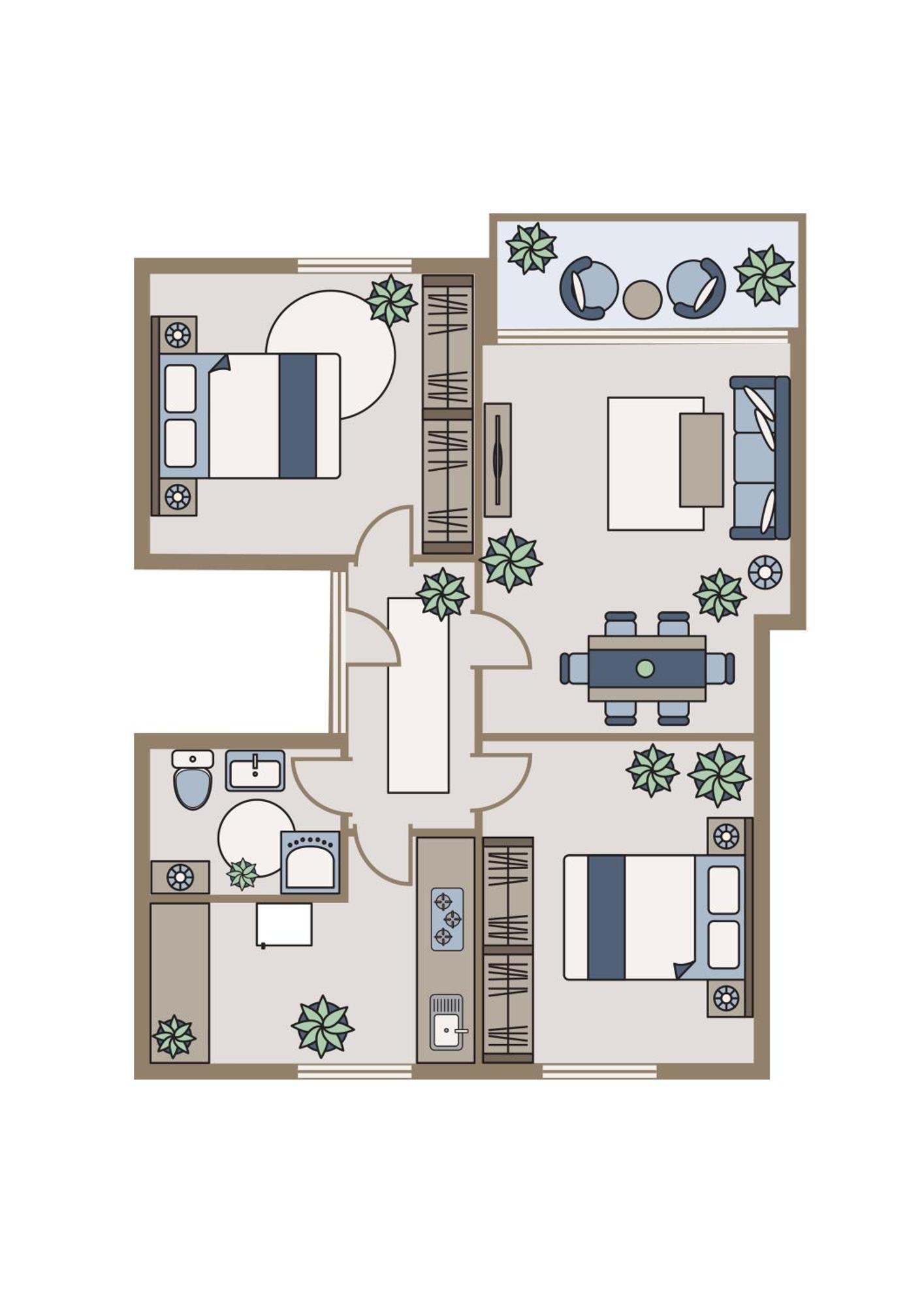 Family-Apartment Mit Balkon, Kueche, Parkplatz & Waschmaschine Оффенбург Экстерьер фото